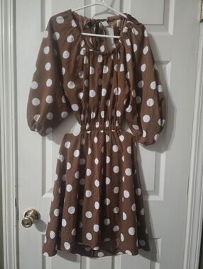 Brown And White Polka Dot Dress for Sale up to 90% Off: Poshmark Brown And White Polka Dot Dress for Sale up to 90% Off: Poshmark